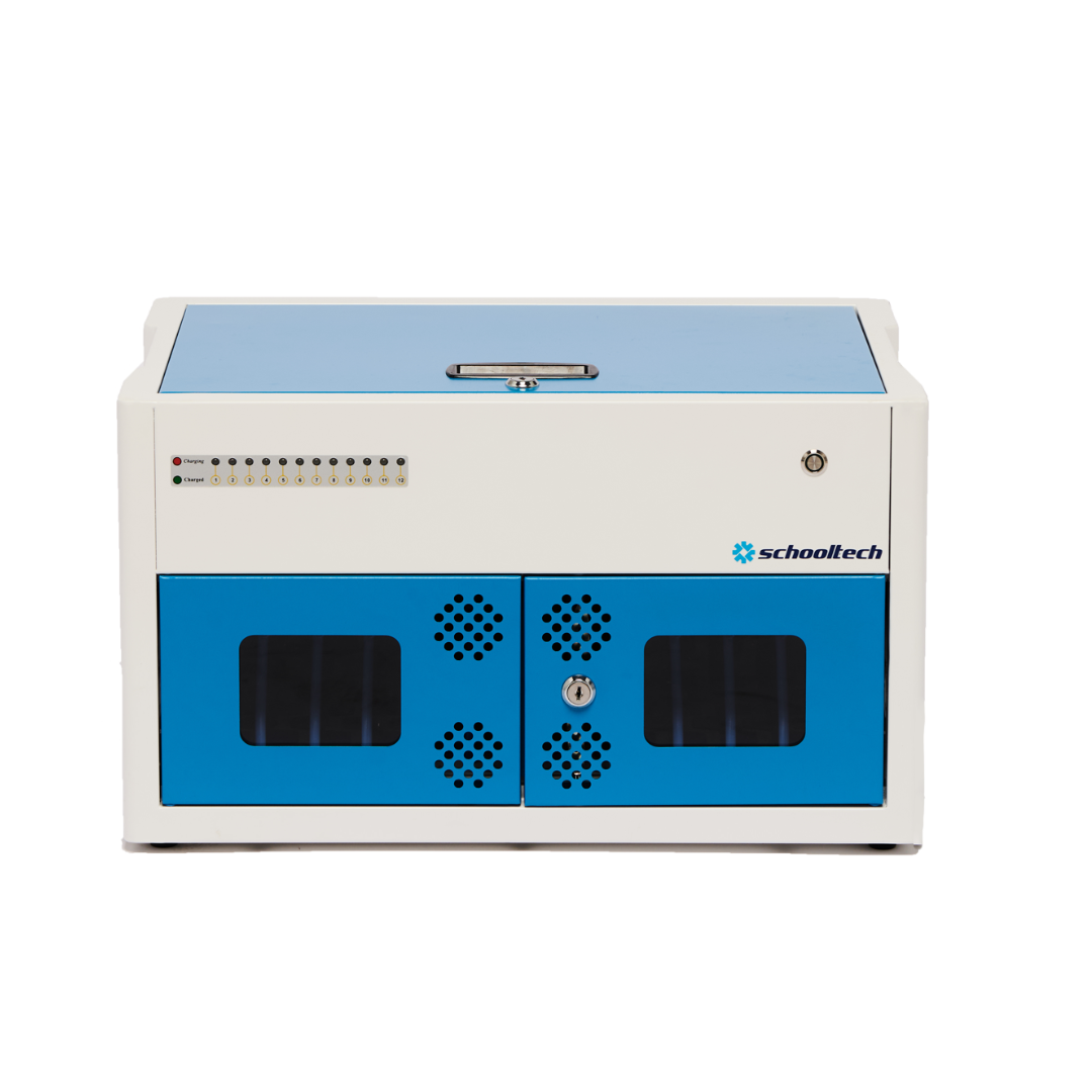 SchoolTech 12 USB-C Charging Station — Phones & Power Banks