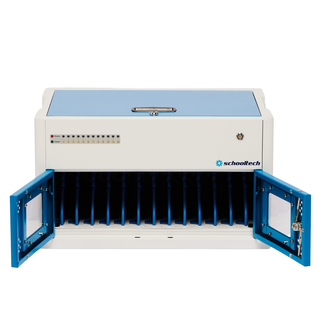SchoolTech 12 USB-C Charging Station — Phones & Power Banks