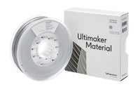 UltiMaker PLA filament 750g spool in silver metallic