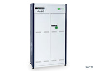 Thumbnail for External view of Giga 40 Charging Cabinet displaying charging status lights