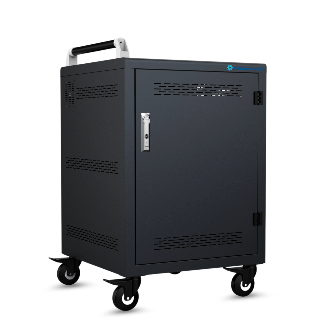 SchoolTech 20 USB-C Charging Trolley — iPads, Chromebooks & Laptops