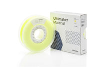 UltiMaker PETG filament 750g spool in fluorescent yellow