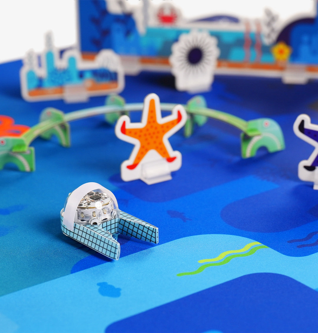 Ozobot Challenge Mat: Ocean Explorer - Intertidal Zone Exploration