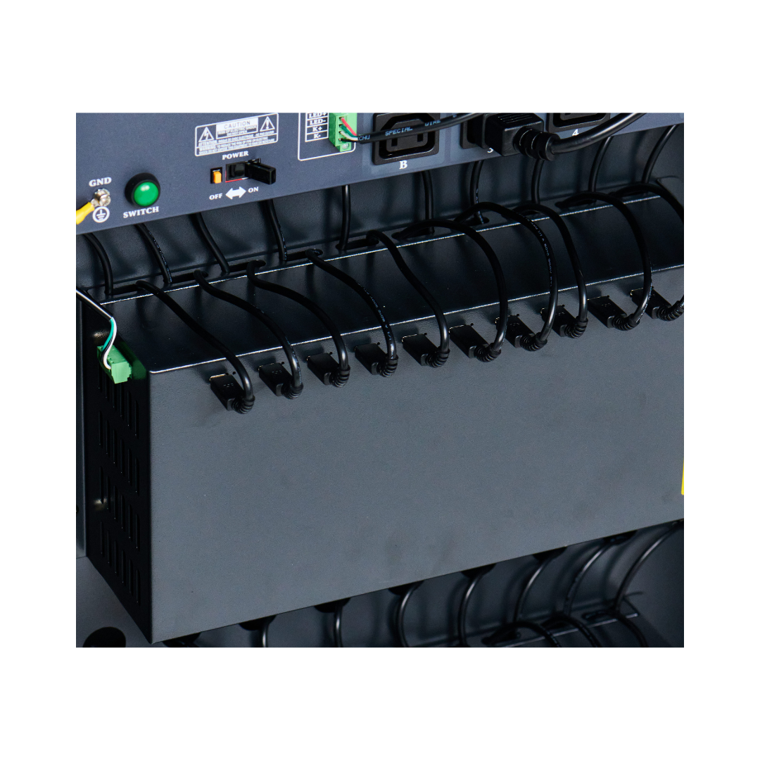 SchoolTech 30 USB-C Charging Trolley — iPads, Chromebooks & Laptops