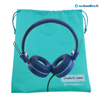 SchoolTech USB-C Extra Sturdy Headphones — Class Set