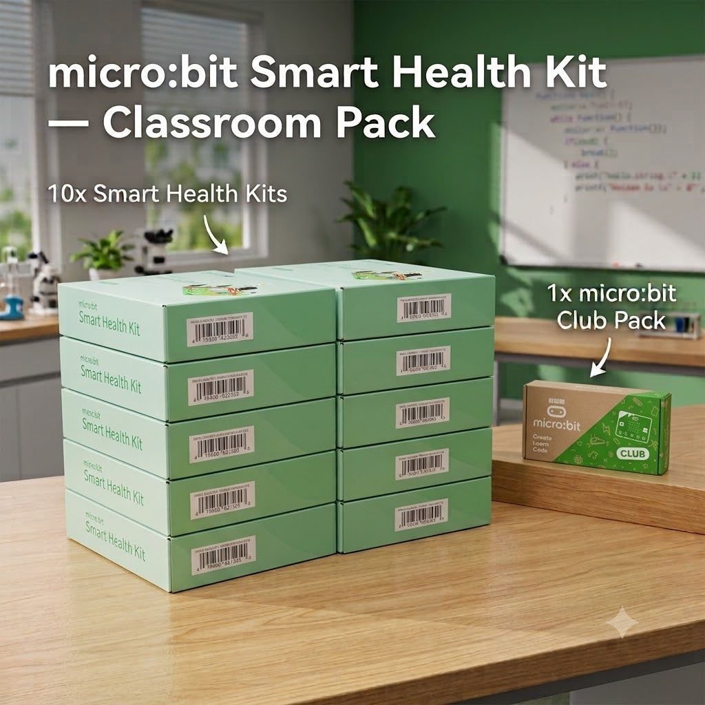 micro:bit Smart Health Kit — Classroom Pack