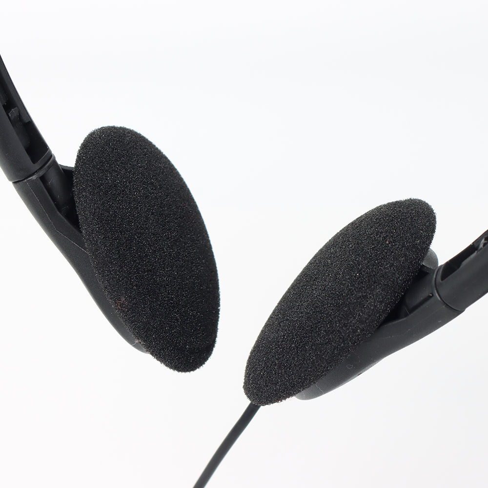 SchoolTech Over-Ear Headphones — 3.5mm, Bulk Pack of 50 or 100