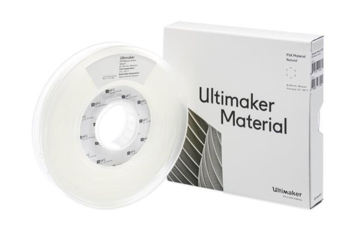 UltiMaker PVA water-soluble support filament 750g spool, natural