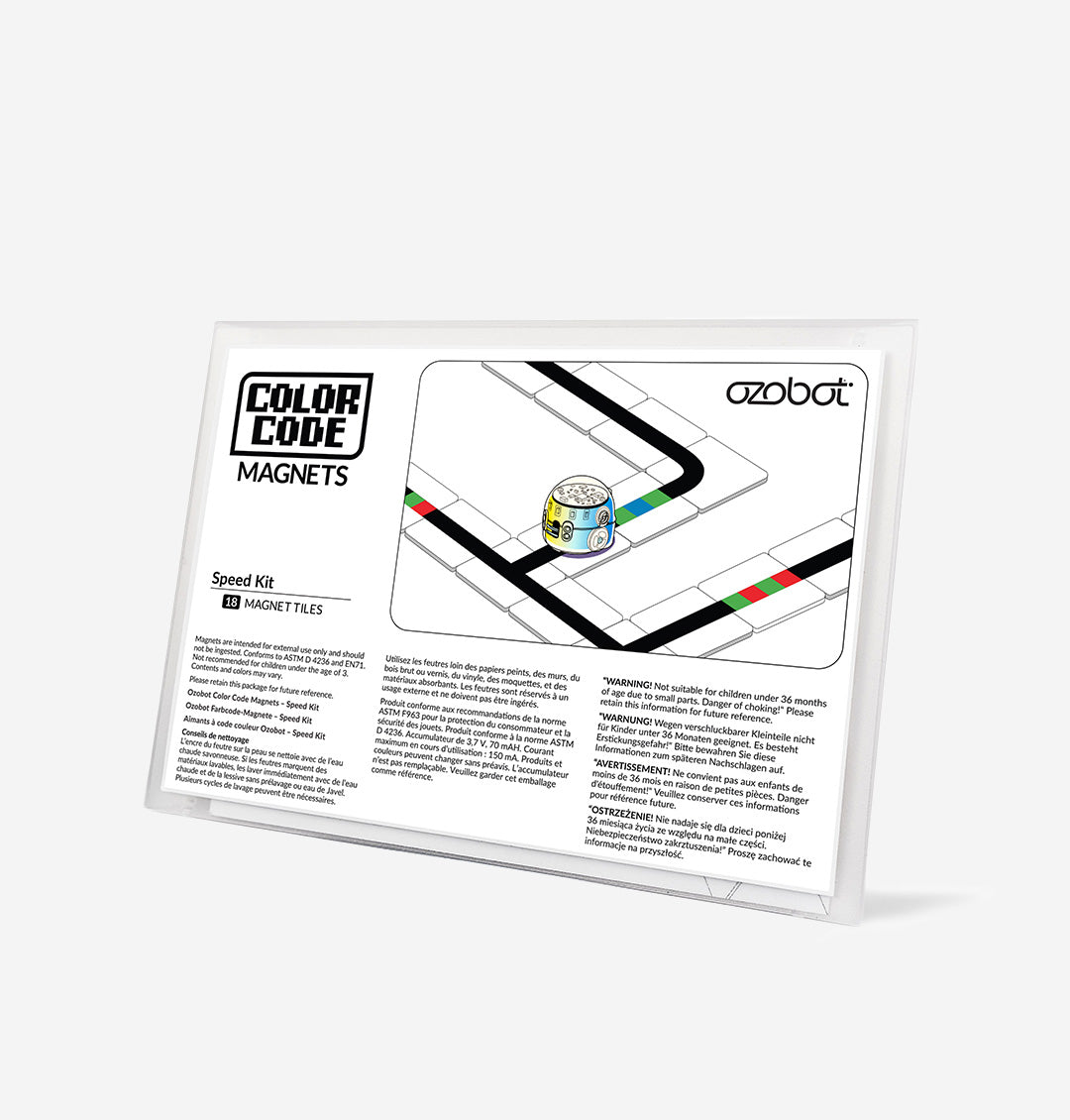 Ozobot Colour Code Magnets - Speed Kit packaging