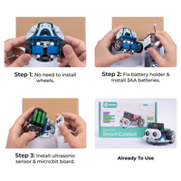 micro:bit Smart Cutebot — ElecFreaks Robot