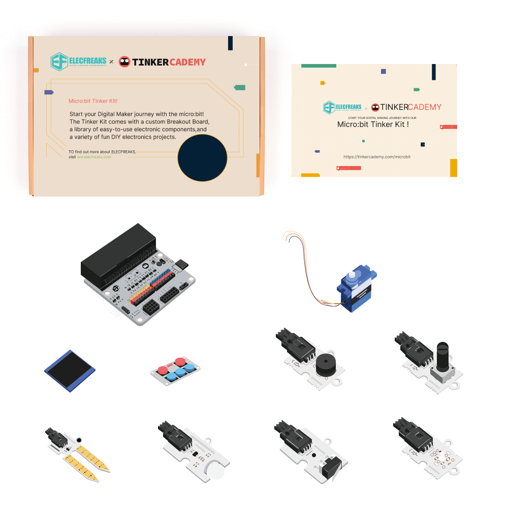 micro:bit Tinker Kit — ElecFreaks Octopus