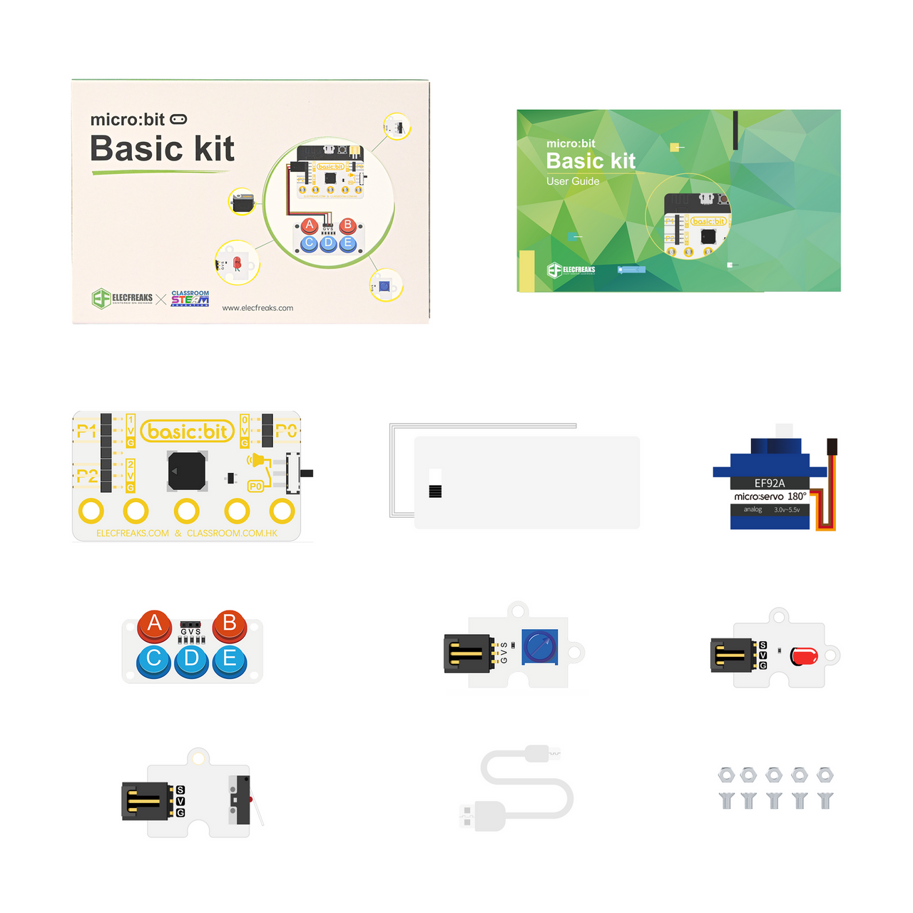 micro:bit Basic Kit — ElecFreaks Beginner