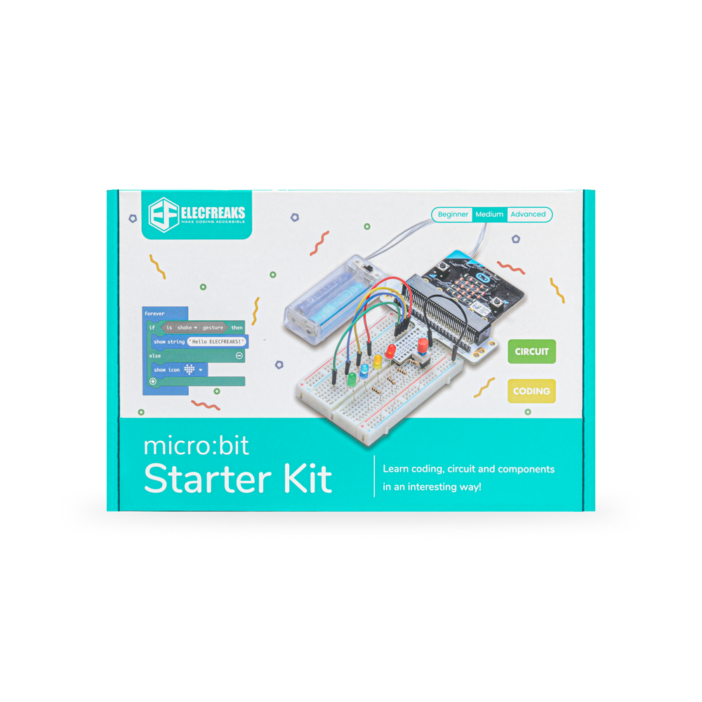 micro:bit Starter Kit — 24 Parts, 14 Lessons