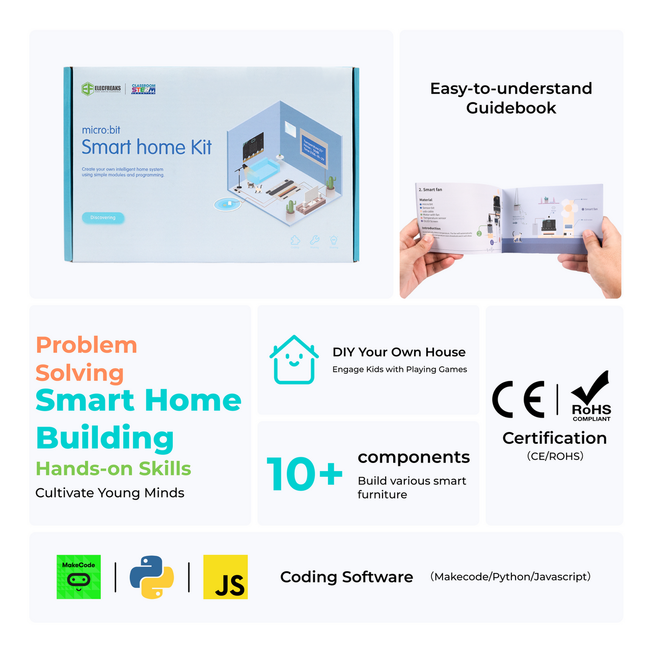 micro:bit Smart Home Kit — ElecFreaks STEM