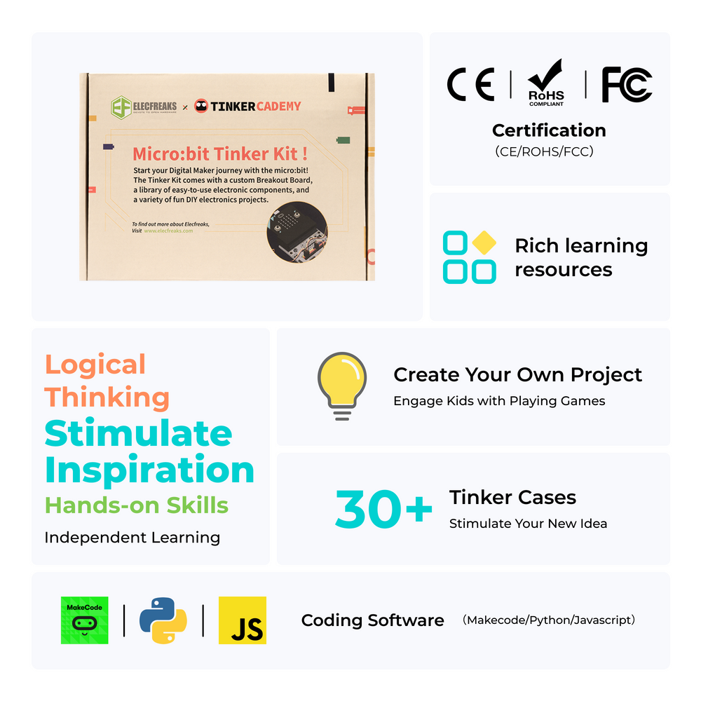 micro:bit Tinker Kit — ElecFreaks Octopus