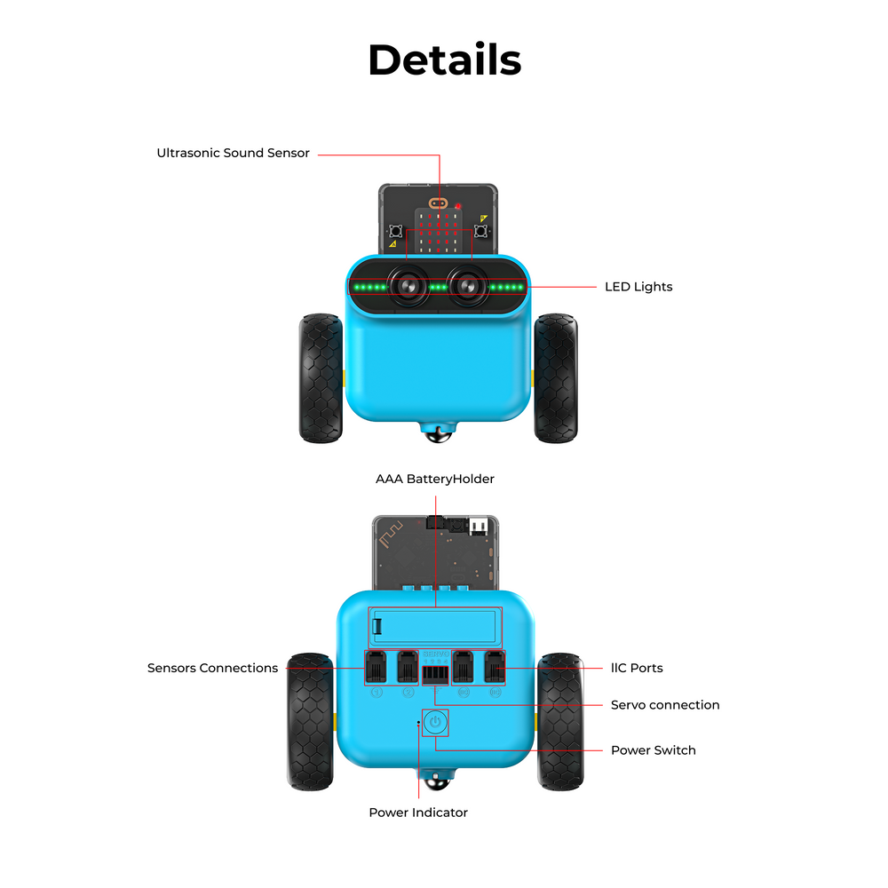 micro:bit TPBot Smart Car — ElecFreaks