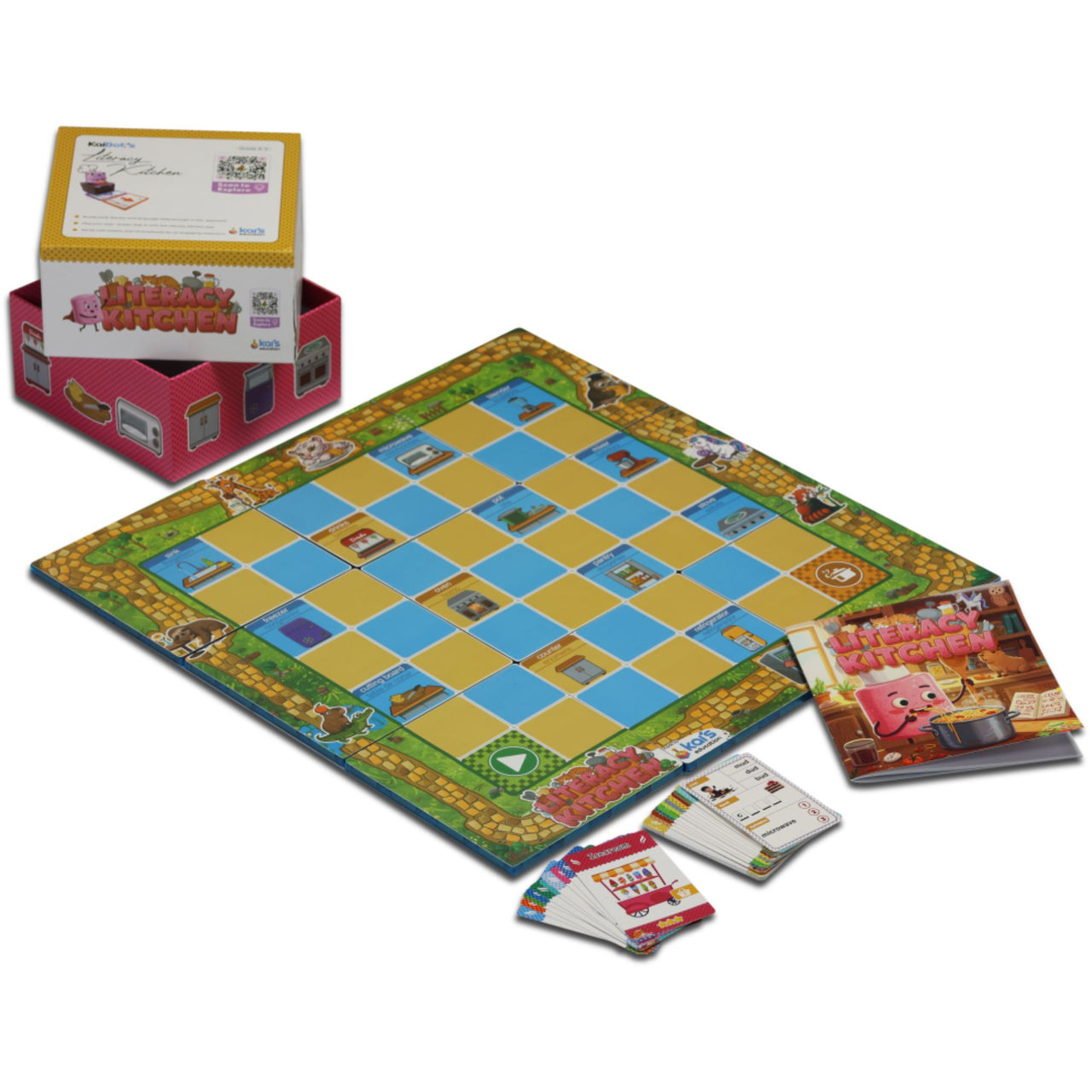 KaiBot Literacy Kitchen — Grades K–3