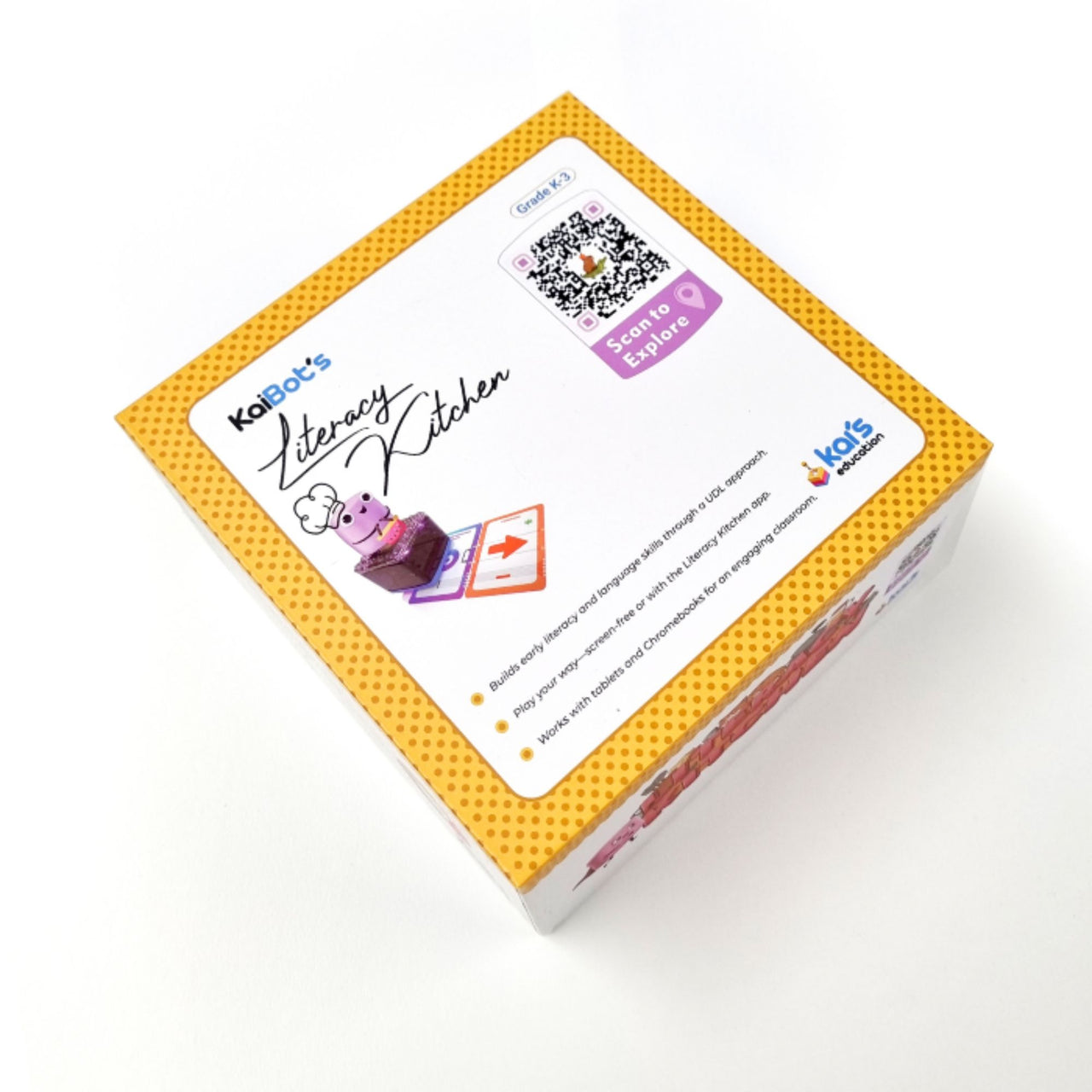 KaiBot Literacy Kitchen — Grades K–3