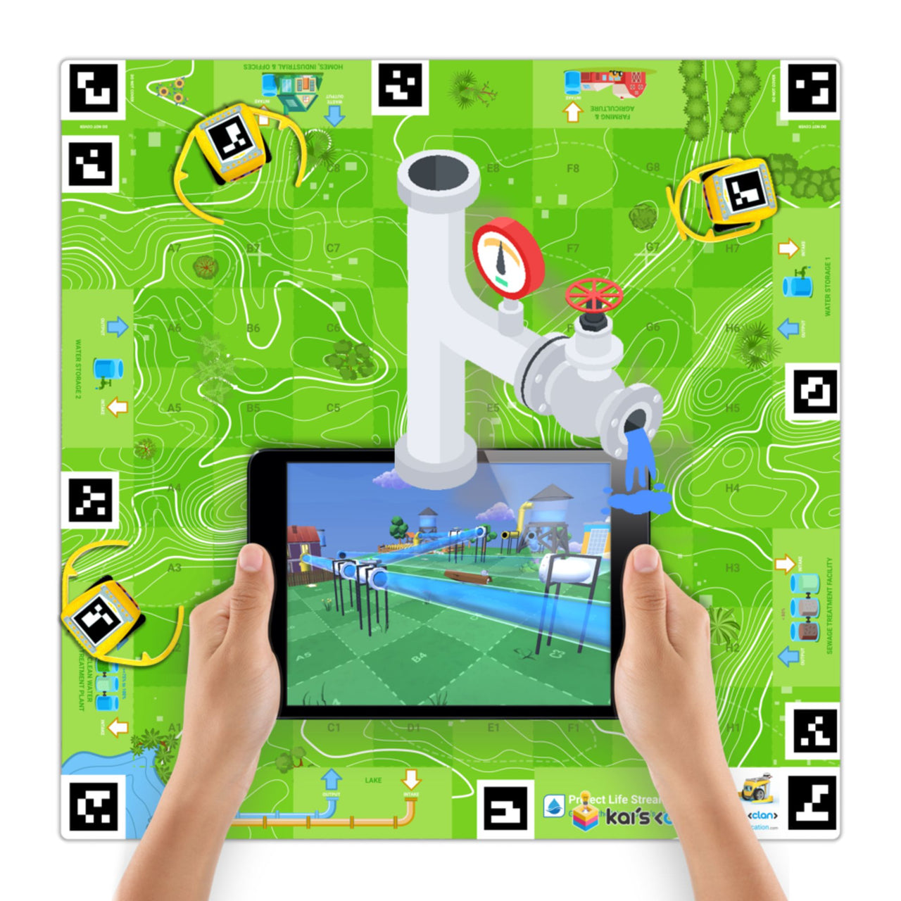 KaiLab Water Cycle AR/VR Mat