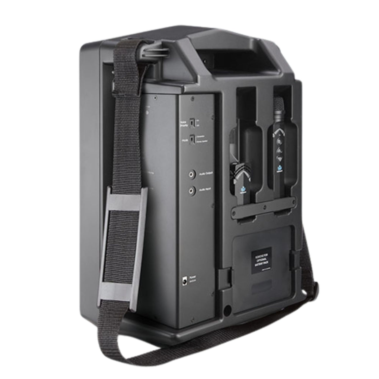 Lightspeed Mobile PA with carrying strap