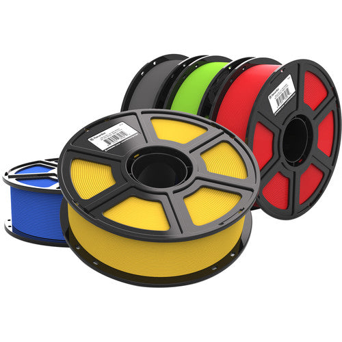 MakerBot SKETCH PLA filament 5 pack in red, yellow, green, blue and grey