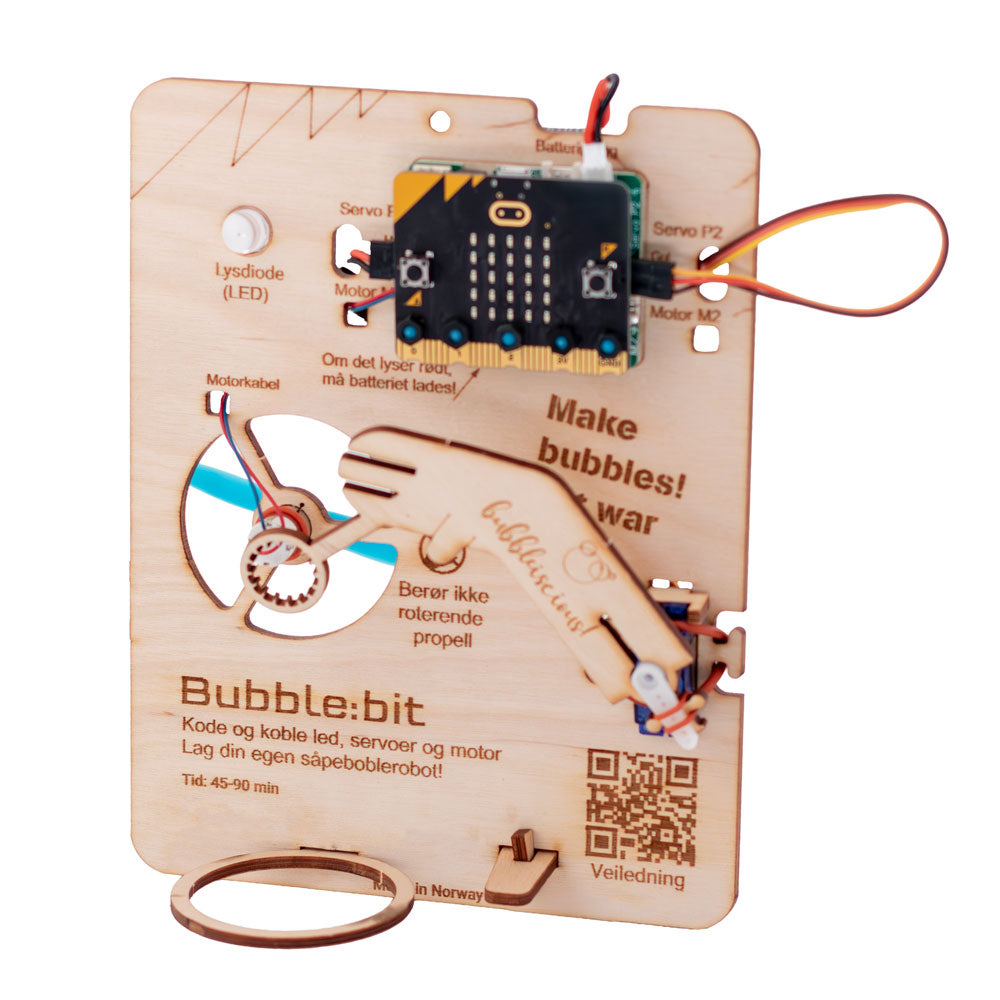 MakeKit Bubble:bit – micro:bit Bubble Kit