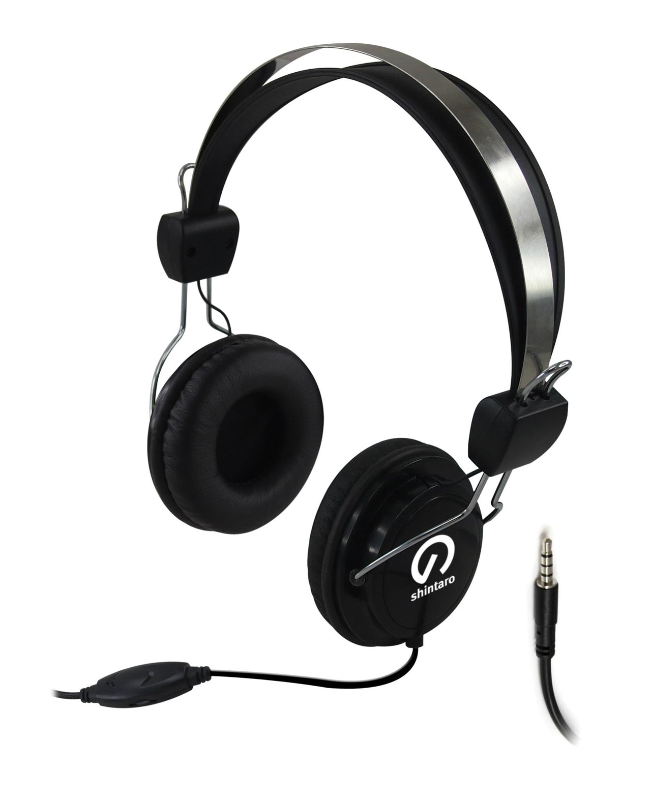 Shintaro SH-105MC stereo headset with in-line noise-cancelling microphone