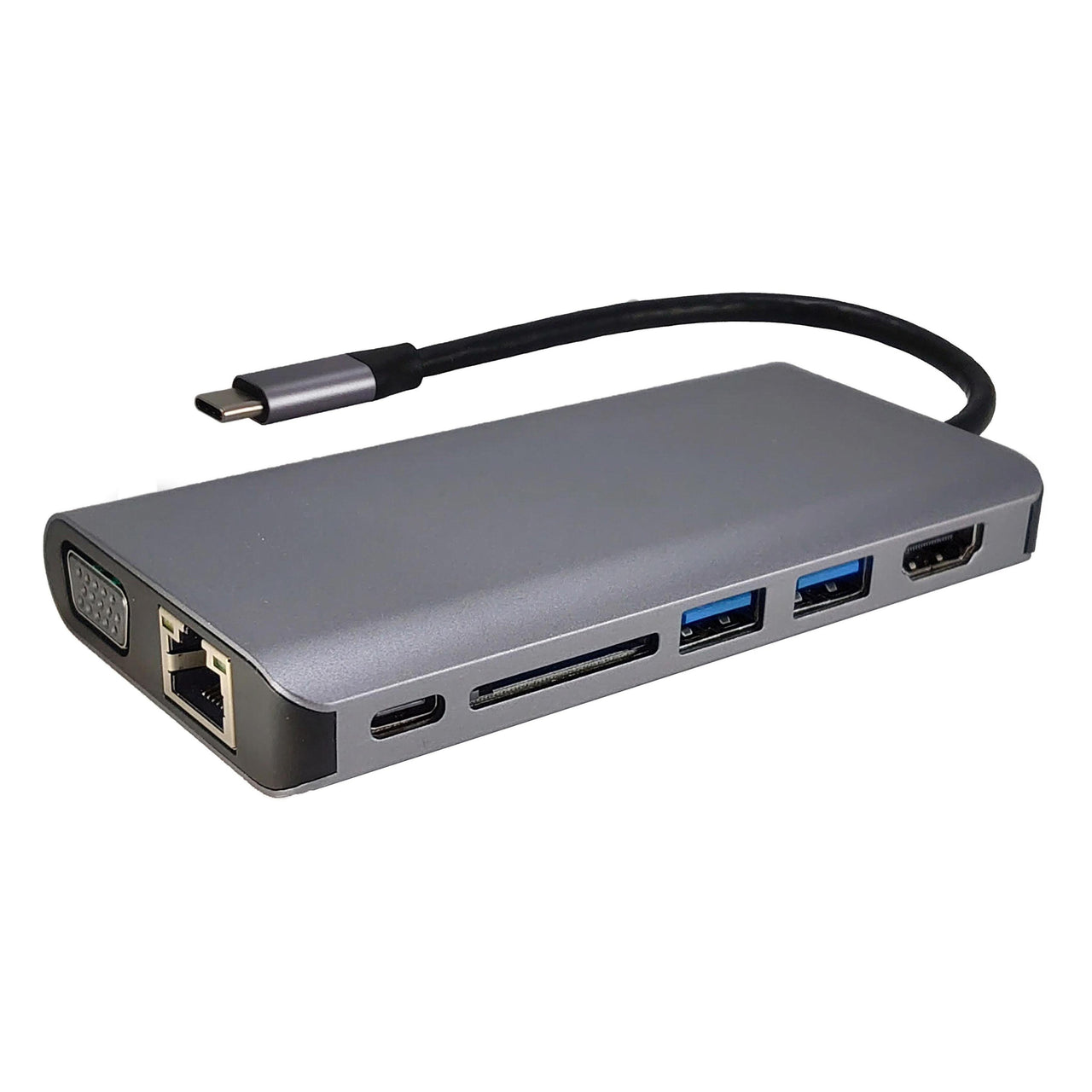 Shintaro 8-port USB-C travel dock