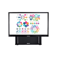 TouchBoard height adjustable wall mount with column lift for an interactive flat panel