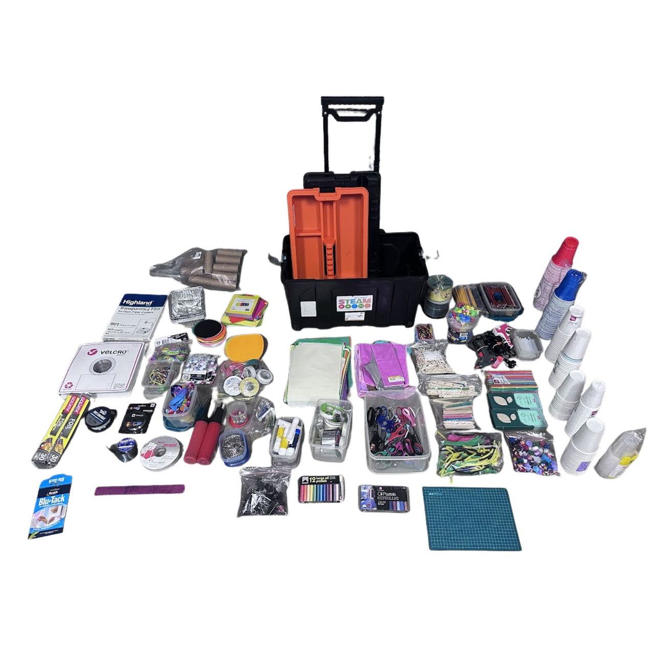 Ex-Demo Ultimate Primary School STEAM & Maker Space Craft Kit (With Mobile Storage Cart)