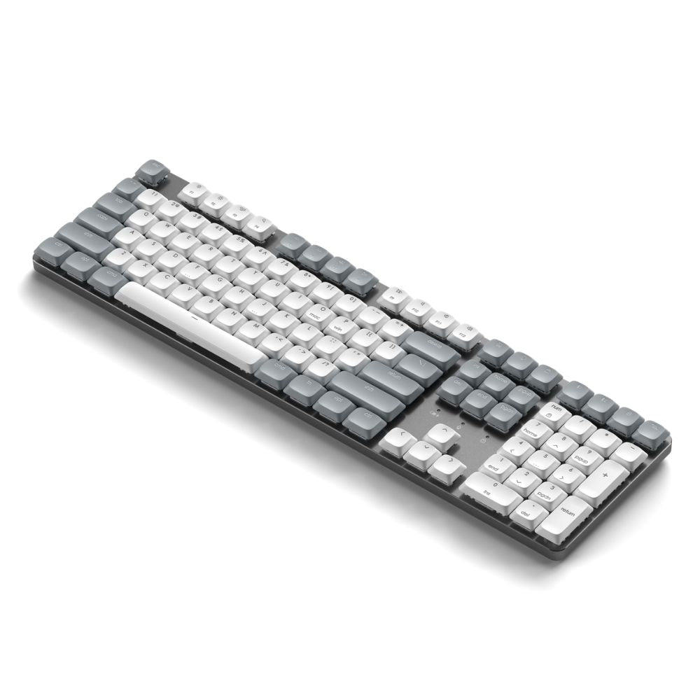 Satechi SM3 slim mechanical backlit Bluetooth keyboard in light