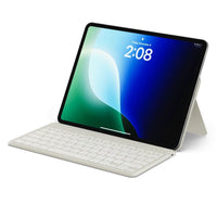 Satechi OntheGo Bluetooth keyboard with stand in sand