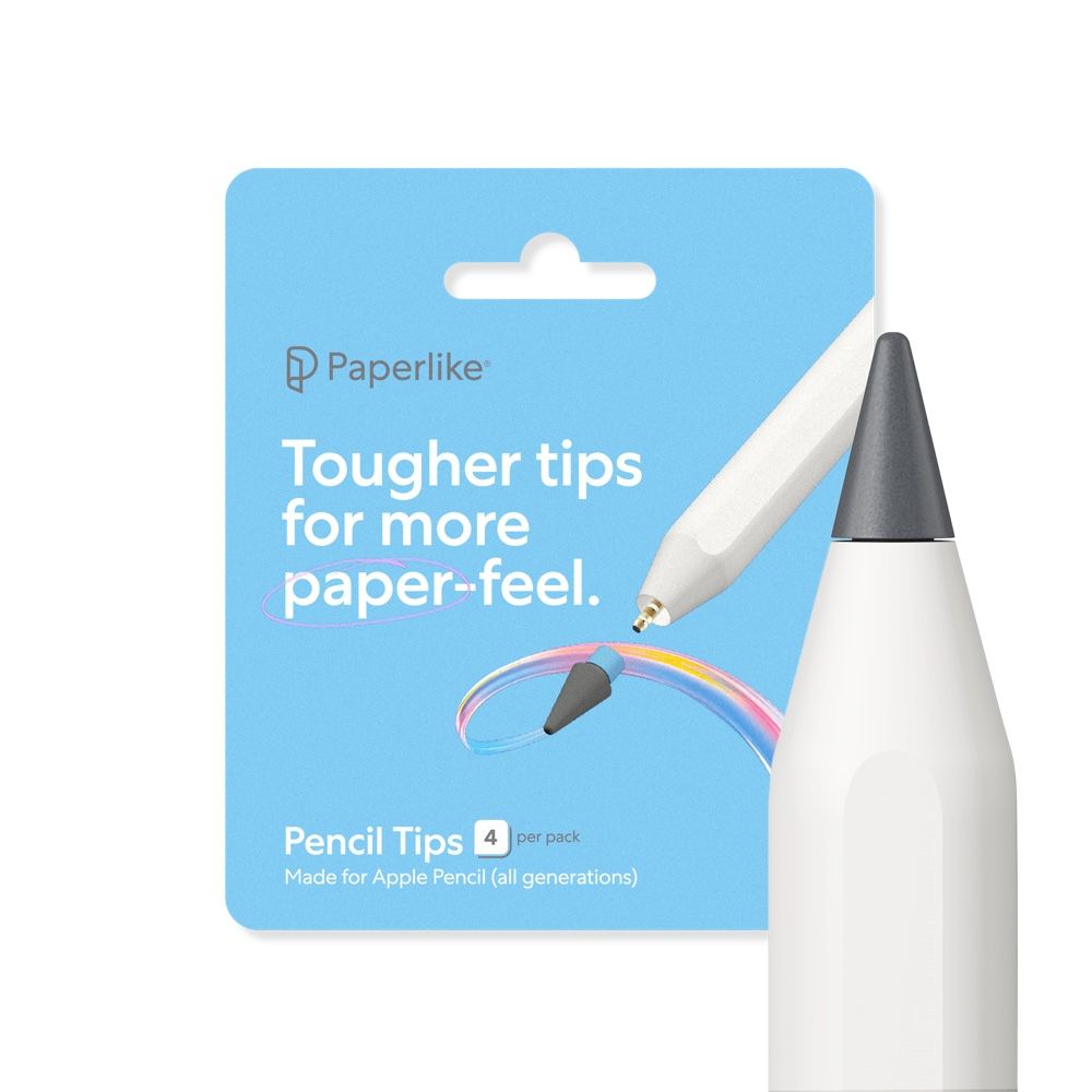 Paperlike replacement Apple Pencil tips four pack