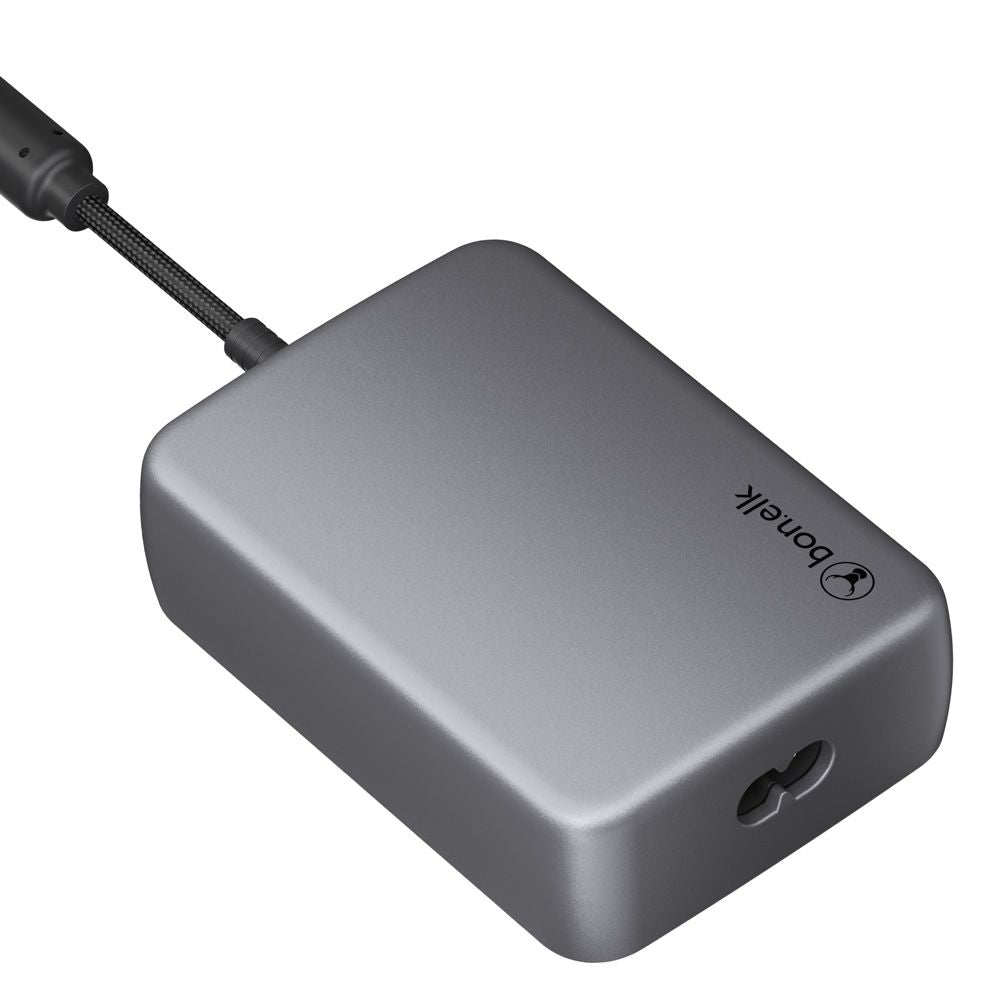 Bonelk 100W GaN desktop charger with built-in USB-C cable