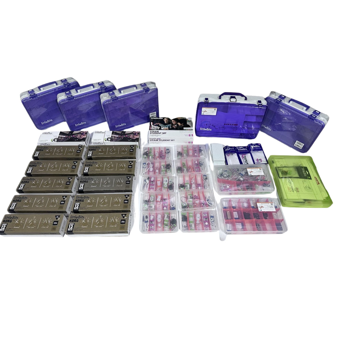 Ex-Demo littleBits Ultimate STEM & Electronic Music Classroom Megapack