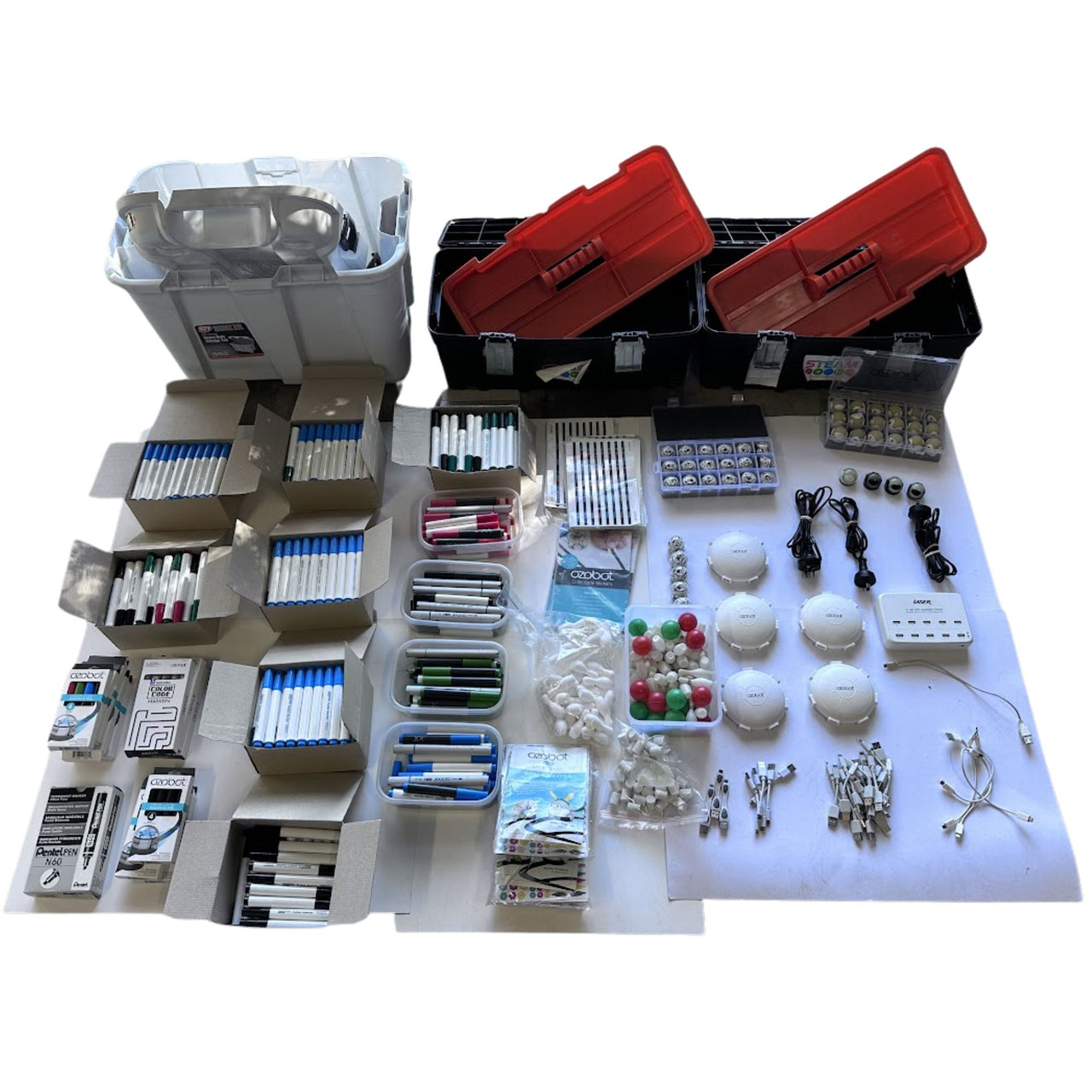 Huge Ozobot Classroom STEM Kit | 45+ Robots & Resources | Sammat Ed