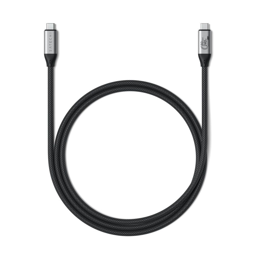 Satechi USB4 Pro cable 1.2 metre in black
