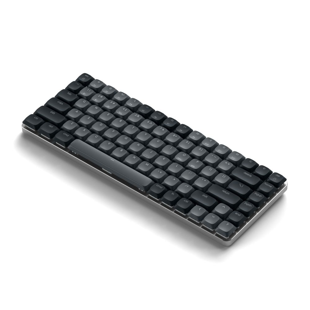 Satechi SM1 slim mechanical backlit Bluetooth keyboard in dark