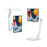 Twelve South HoverBar Duo adjustable iPad arm in white
