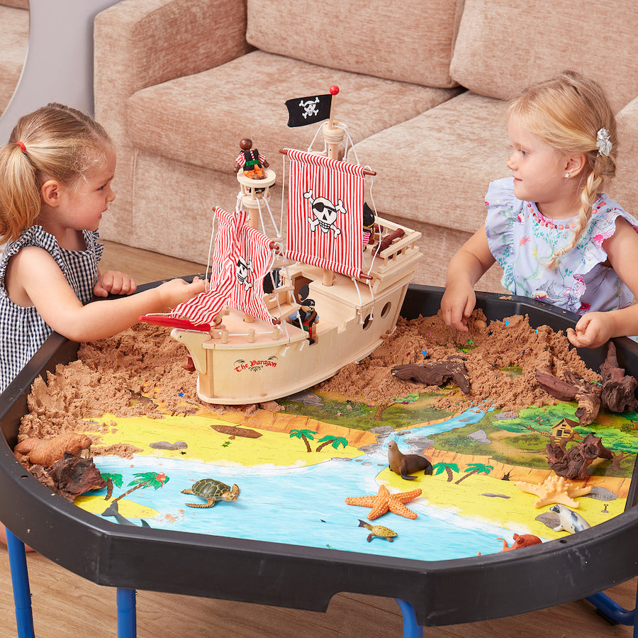 active world tuff tray treasure island mat