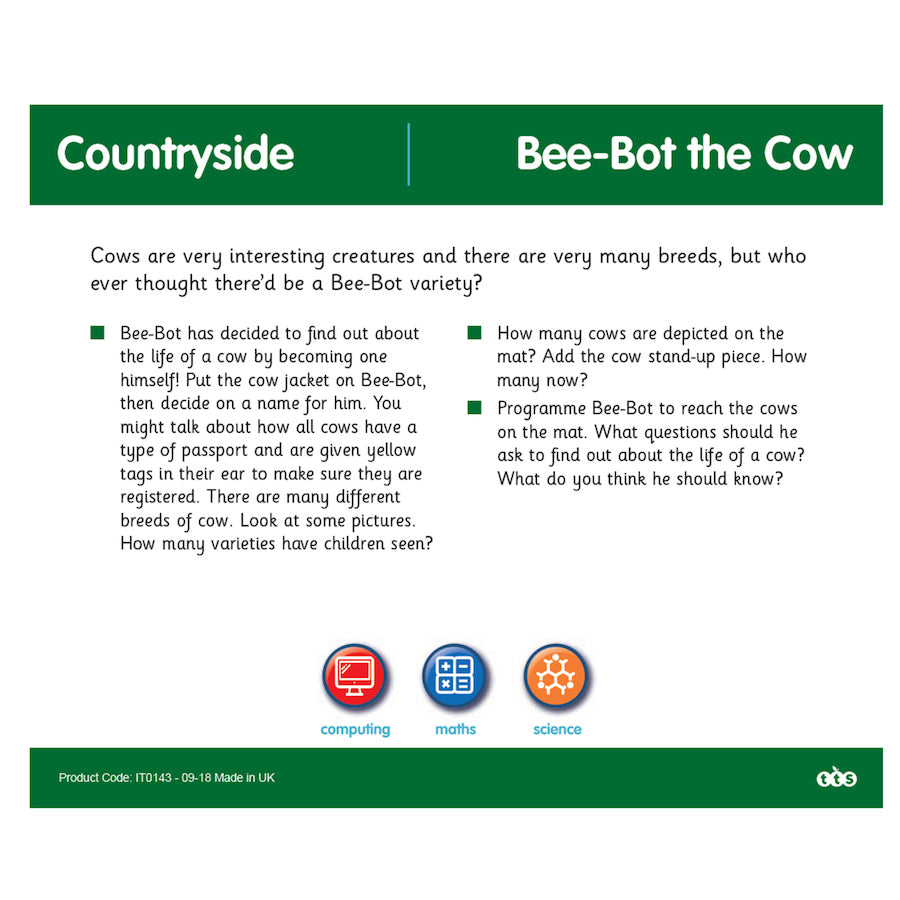 bee-bot/blue-bot countryside activity tin