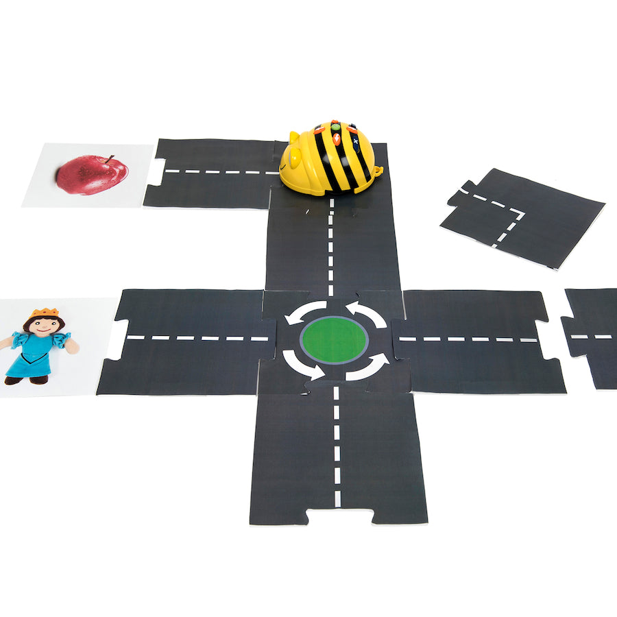 bee-bot/blue-bot modular road
