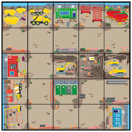 bee-bot/blue-bot construction site mat