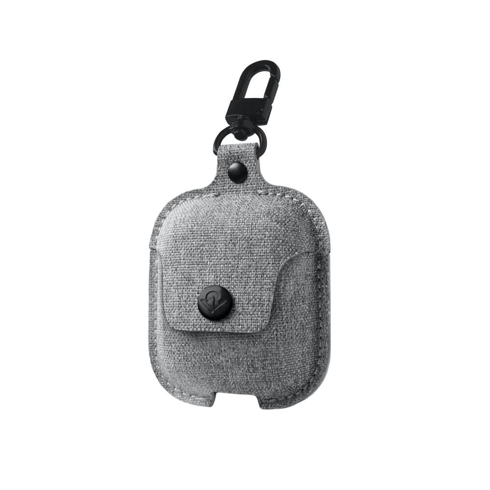 twelve south airsnap for airpods fog grey
