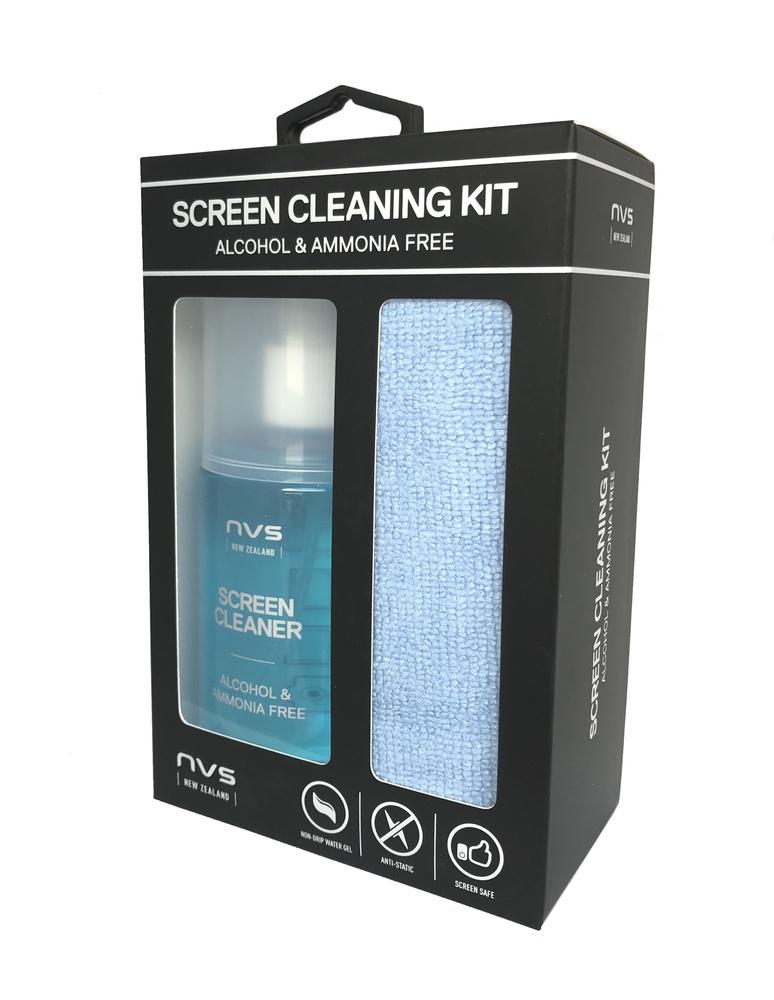 nvs screen cleaning kit (200 ml) 6-pack counter display