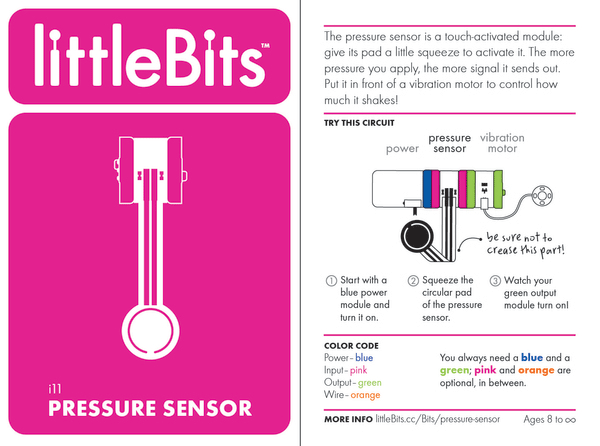 littlebits pressure sensor
