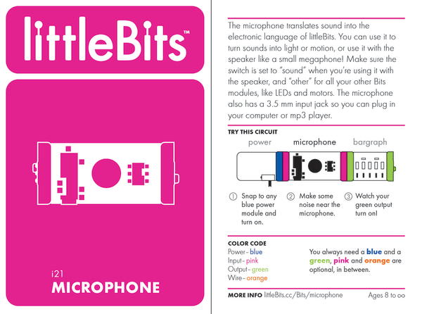 littlebits microphone