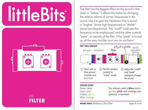 littlebits filter