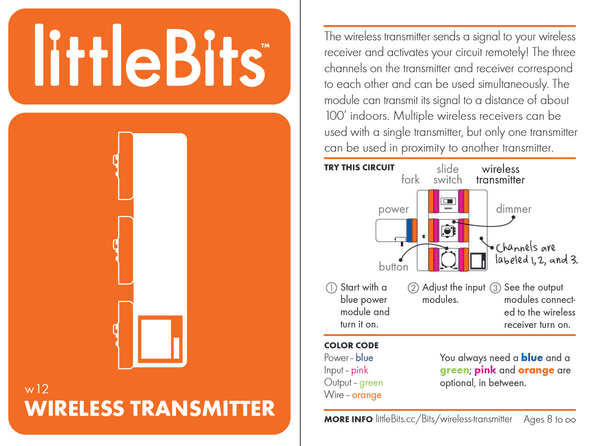 littlebits wireless transmitter
