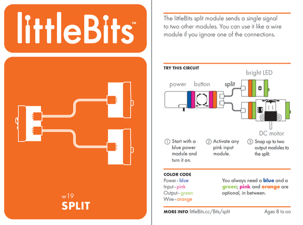 littlebits split